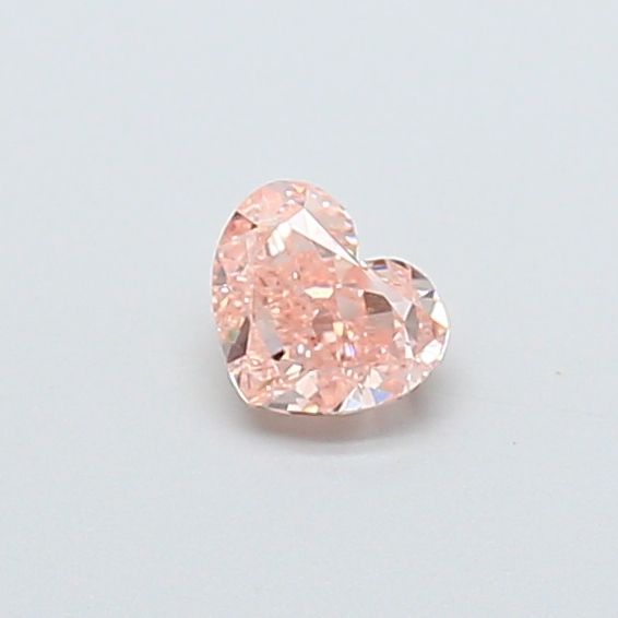 Heart Fancy Intense Pinkish Brown Lab-grown Diamond 0.35ct VVS2 loose diamond