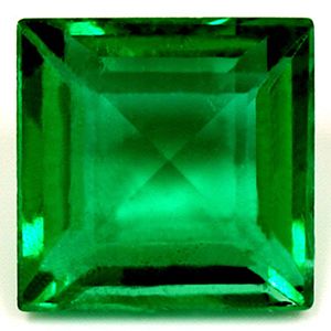 Square Green Emerald 1.15ct loose gemstone