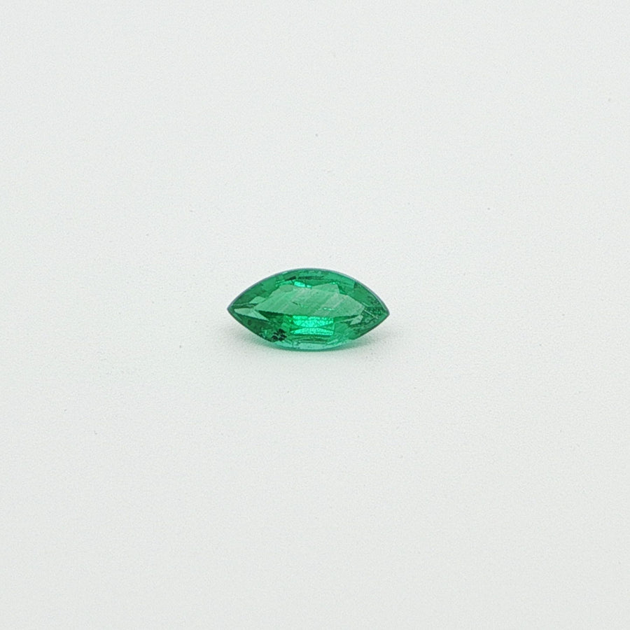 Marquise Green Emerald 0.43ct loose gemstone