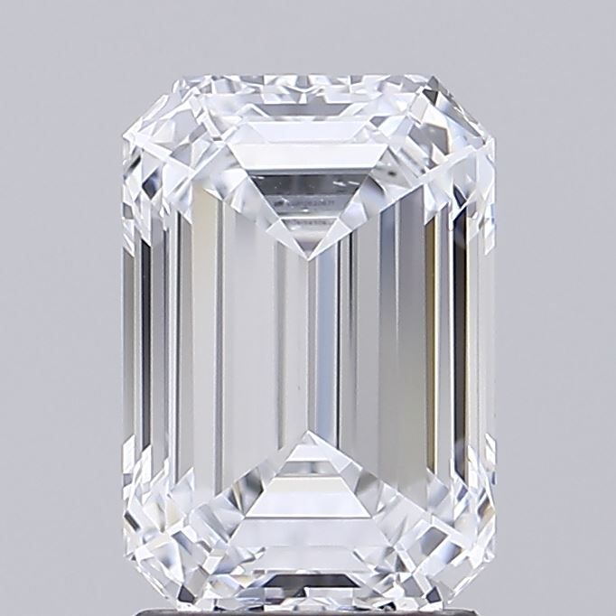 Emerald Lab-Grown Diamond 2.54ct E IF