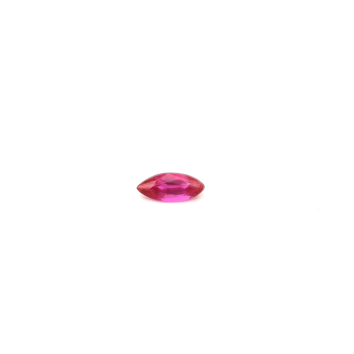 Marquise Red Ruby 0.19ct loose gemstone