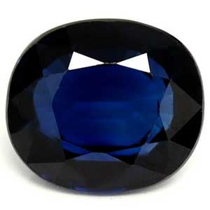 Cushion Blue Sapphire 1.91ct loose gemstone