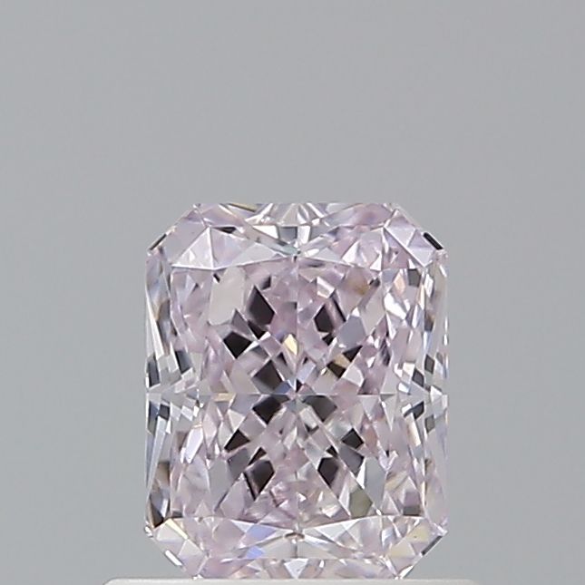 Radiant Fancy Light Pinkish Purple Natural Diamond 0.71ct VS2 loose diamond