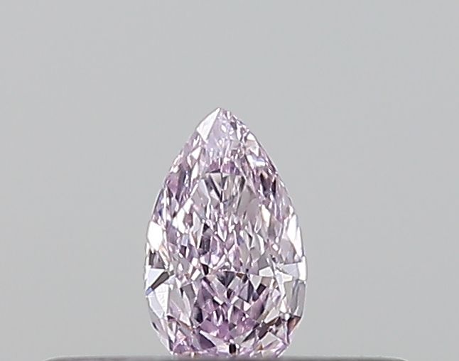 Pear Fancy Pinkish Purple Natural Diamond 0.12ct SI1 loose diamond