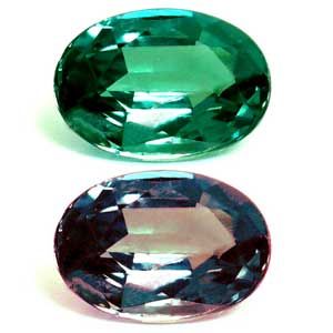 Oval Green Alexandrite 0.16ct loose gemstone