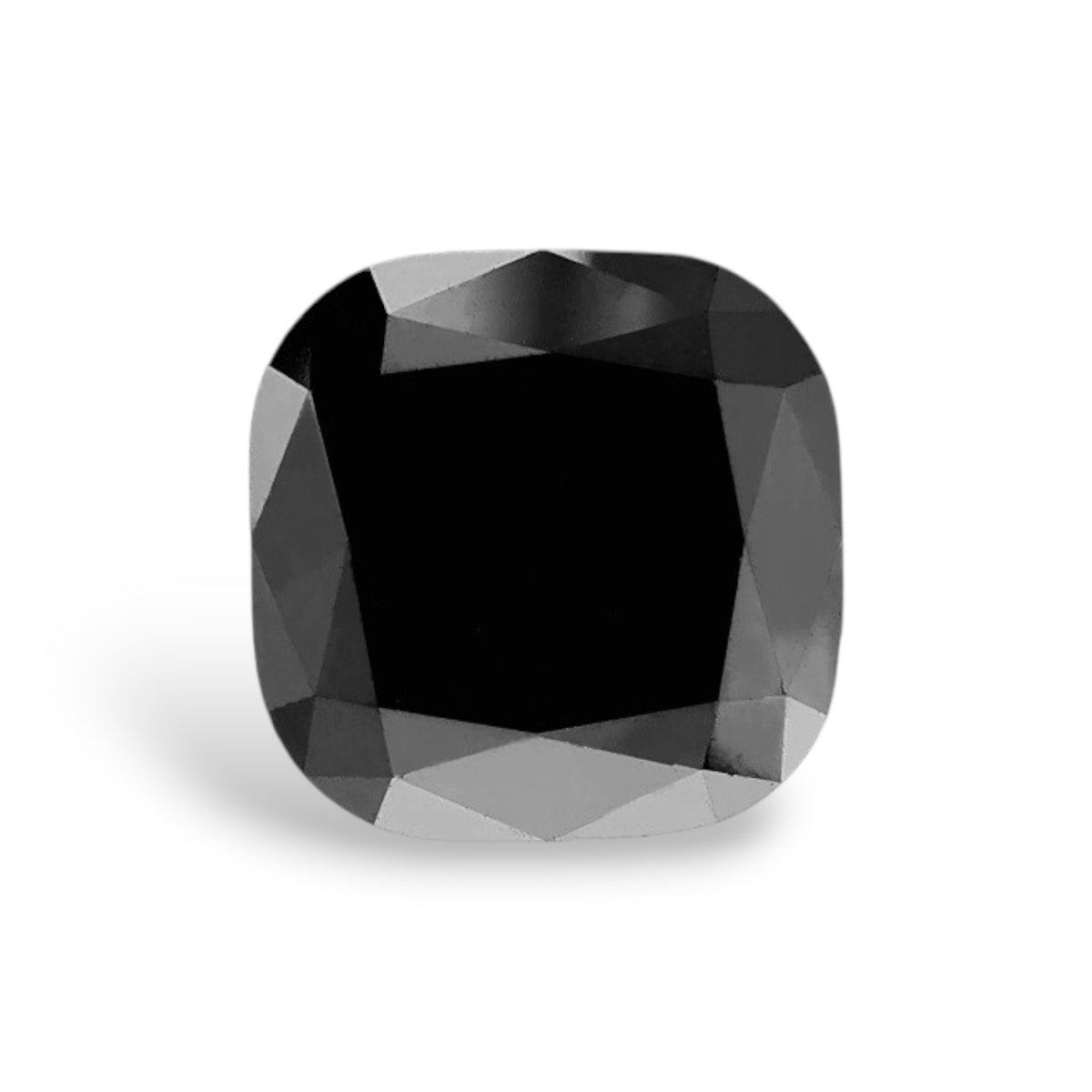Cushion Black Natural Diamond 7.83ct loose diamond