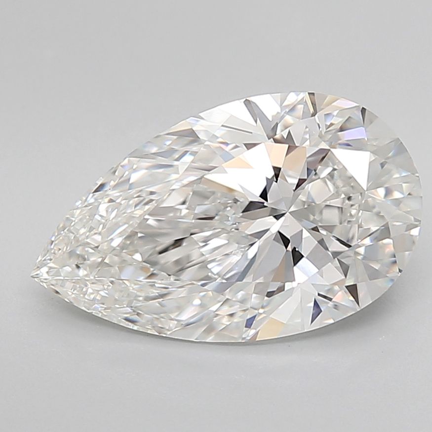Pear Lab-Grown Diamond 3.70ct F IF