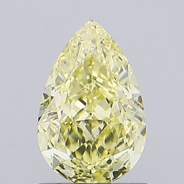 Pear Fancy Intense Yellow Lab-grown Diamond 1.05ct VS1 loose diamond