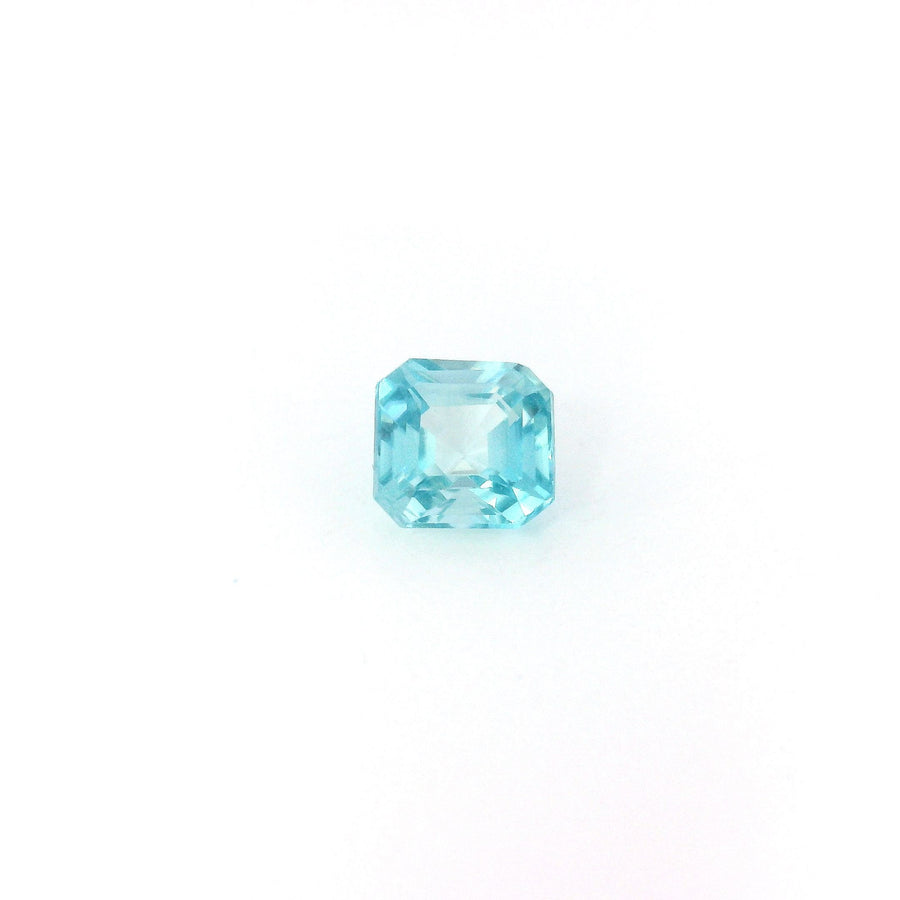 Octagonal Blue Zircon 0.94ct loose gemstone