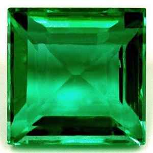 Square Green Emerald 1.42ct loose gemstone