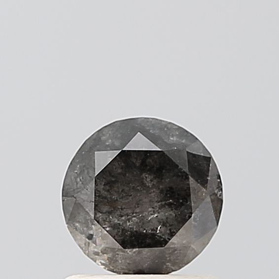 Round Salt And Pepper Natural Diamond 1.01ct VS2 loose diamond