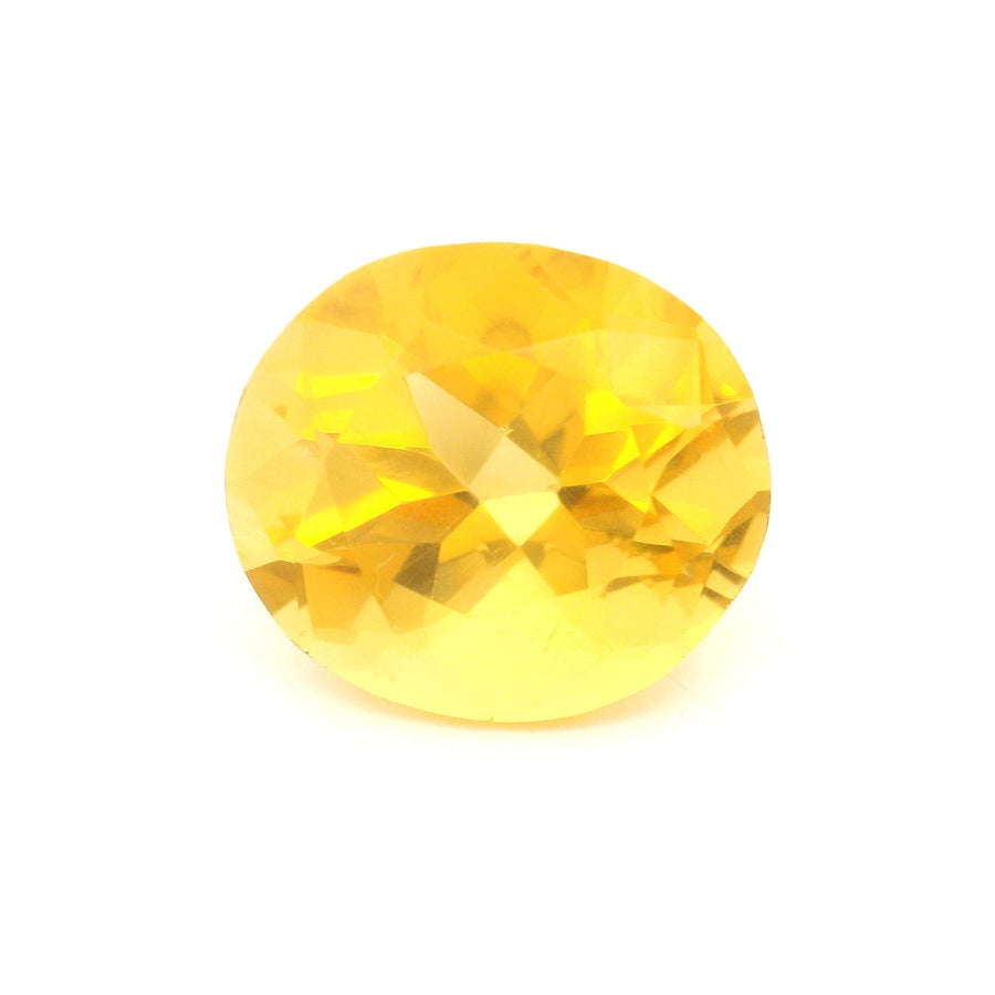 Oval Yellow Citrine 11.39ct loose gemstone