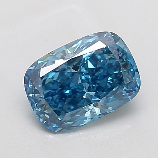 Cushion Fancy Vivid Blue Lab-grown Diamond 1.5ct VS2 loose diamond