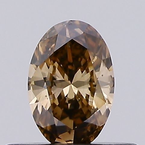 Oval Fancy Brown Natural Diamond 0.32ct VS1 loose diamond