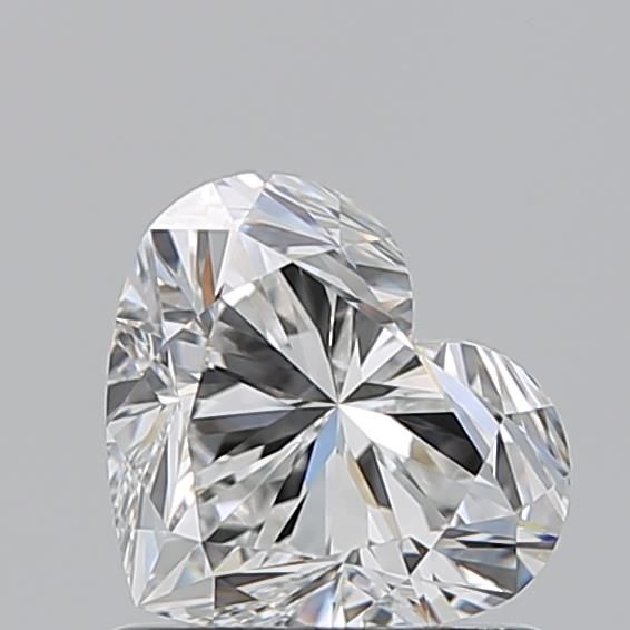 Heart Natural Diamond 1.03ct F IF