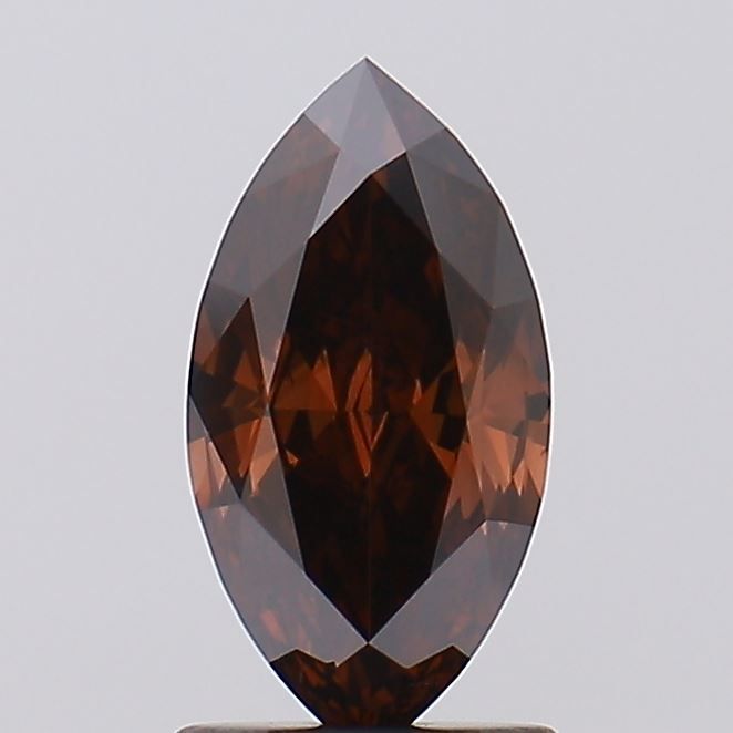 Marquise Fancy Brown Lab-grown Diamond 1.38ct VS1 loose diamond