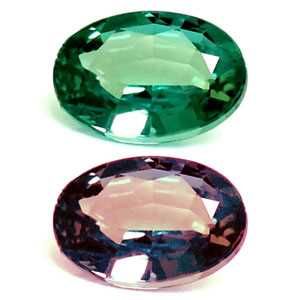 Oval Green Alexandrite 0.16ct loose gemstone