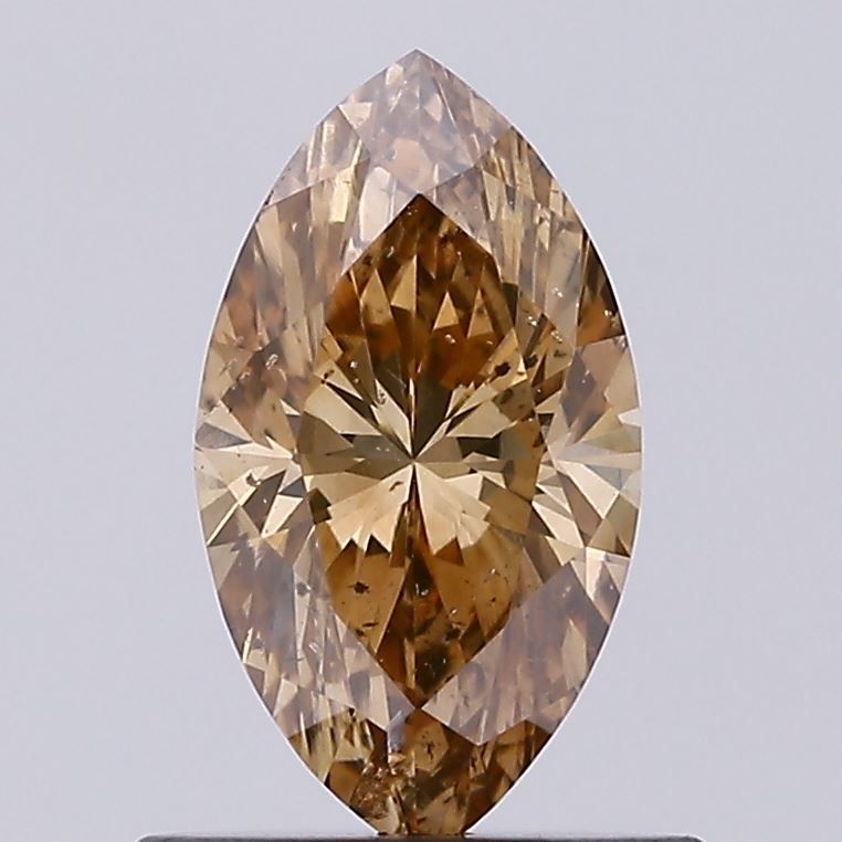 Marquise Fancy Brown Natural Diamond 0.65ct SI2 loose diamond