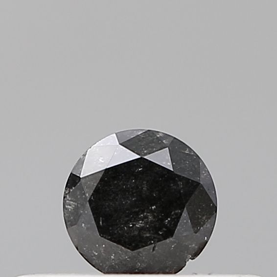 Round Salt And Pepper Natural Diamond 0.22ct VS2 loose diamond