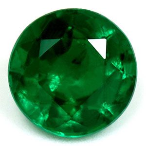 Round Green Emerald 1.13ct loose gemstone