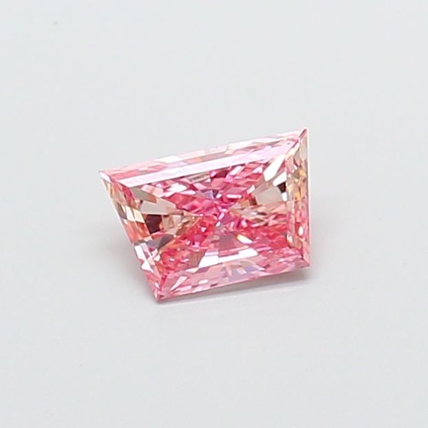 Trapezoid Fancy Pink Lab-grown Diamond 0.62ct VVS2 loose diamond