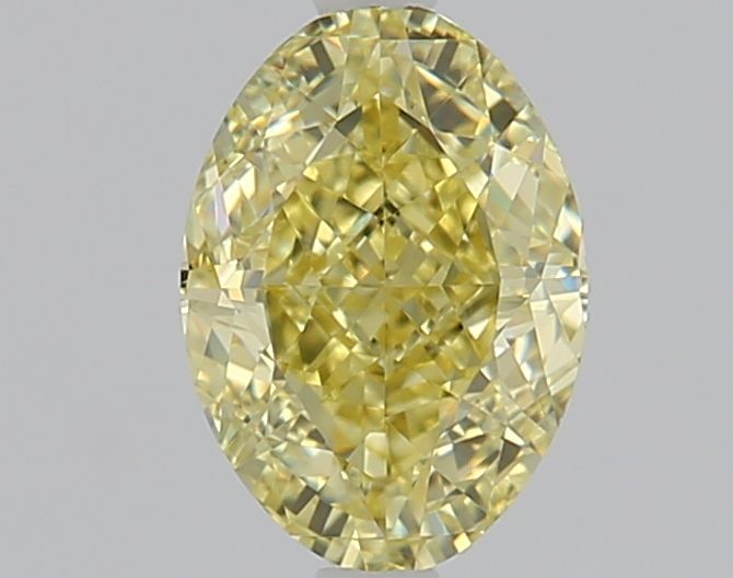 Oval Fancy Yellow Natural Diamond 1.01ct VVS1 loose diamond
