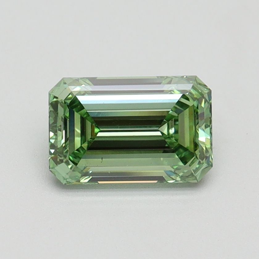 Emerald Fancy Vivid Green Lab-grown Diamond 1.03ct VS2 loose diamond