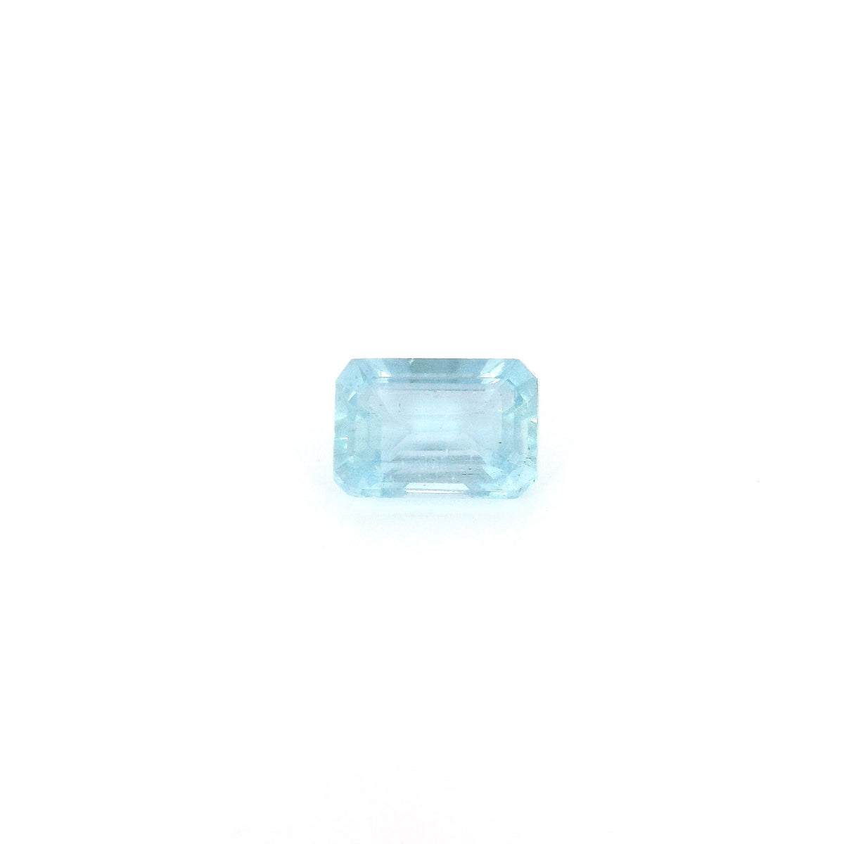 Octagonal Blue Aquamarine 0.6ct loose gemstone