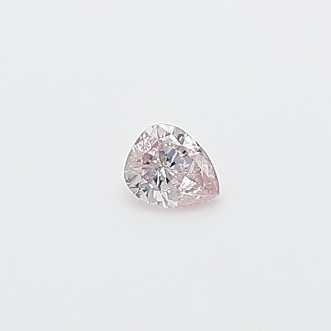 Pear Light Pink Natural Diamond 0.06ct loose diamond