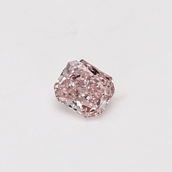 Radiant Fancy Pink Natural Diamond 0.17ct IF loose diamond