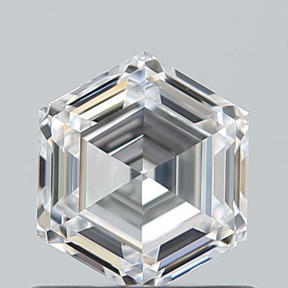Hexagonal Natural Diamond 0.70ct D VS1