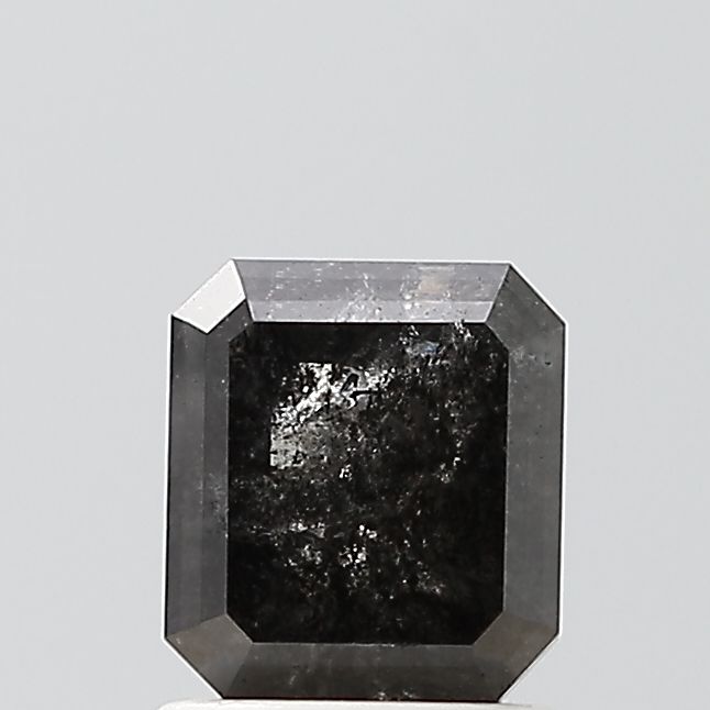 Emerald Salt And Pepper Natural Diamond 1.51ct VVS2 loose diamond