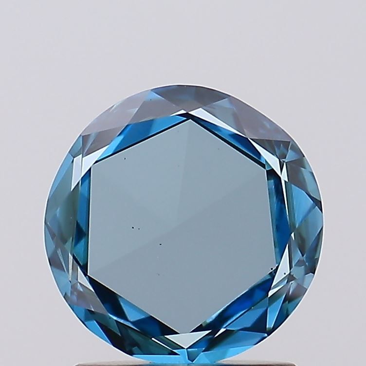 Rose Fancy Vivid Blue Lab-grown Diamond 1.13ct VS2 loose diamond