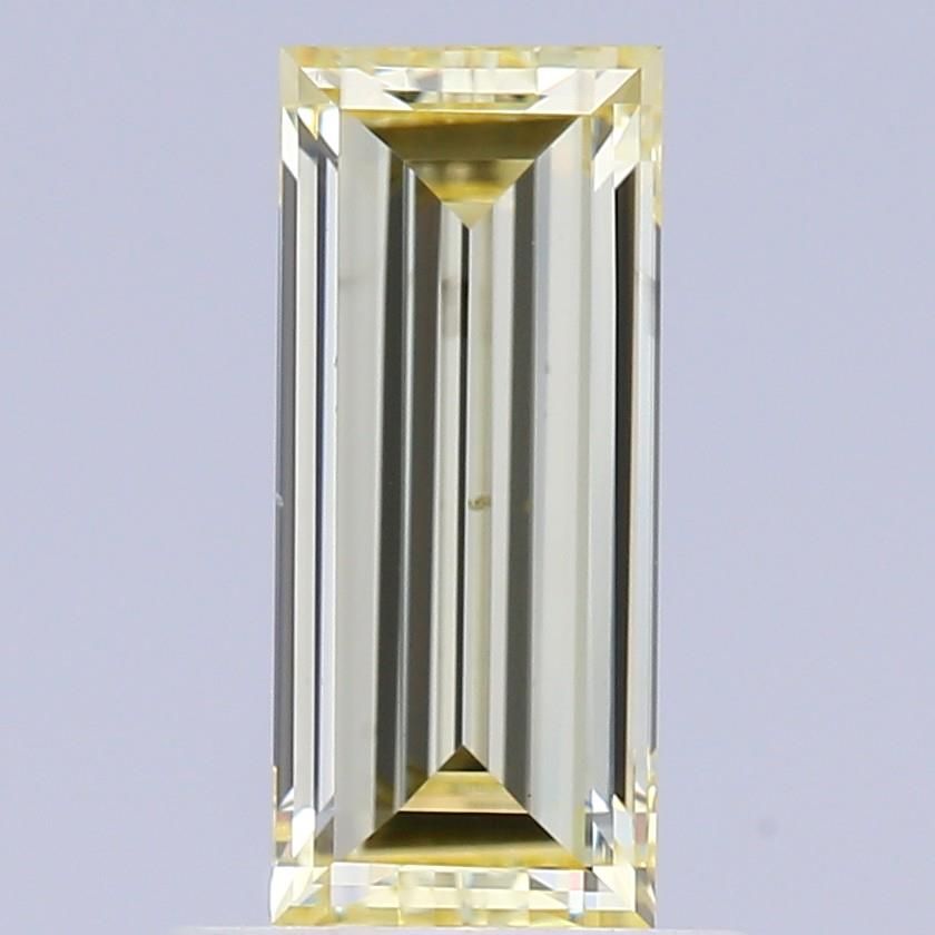 Baguette Fancy Light Yellow Lab-grown Diamond 1.02ct VS2 loose diamond