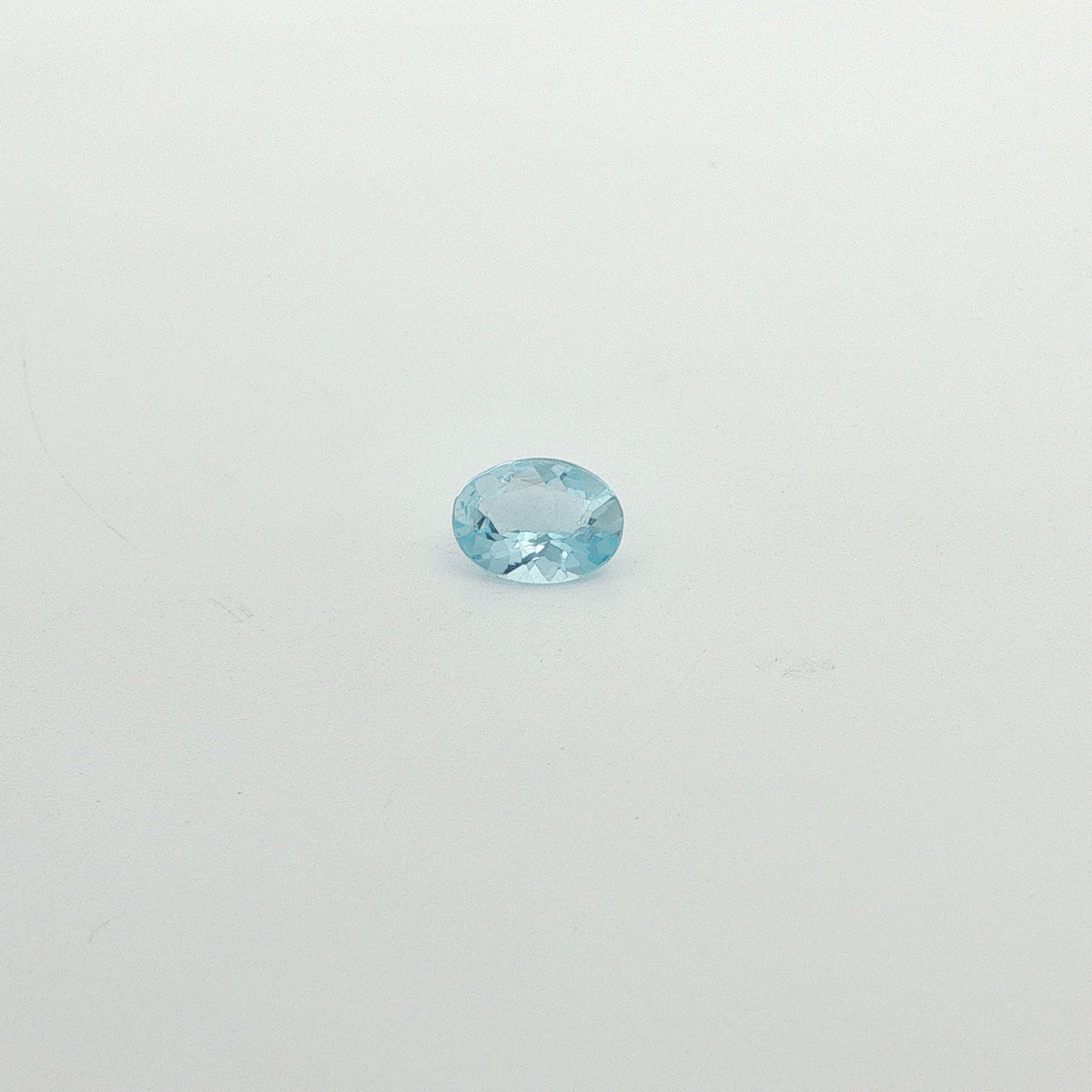Oval Blue Aquamarine 0.84ct loose gemstone