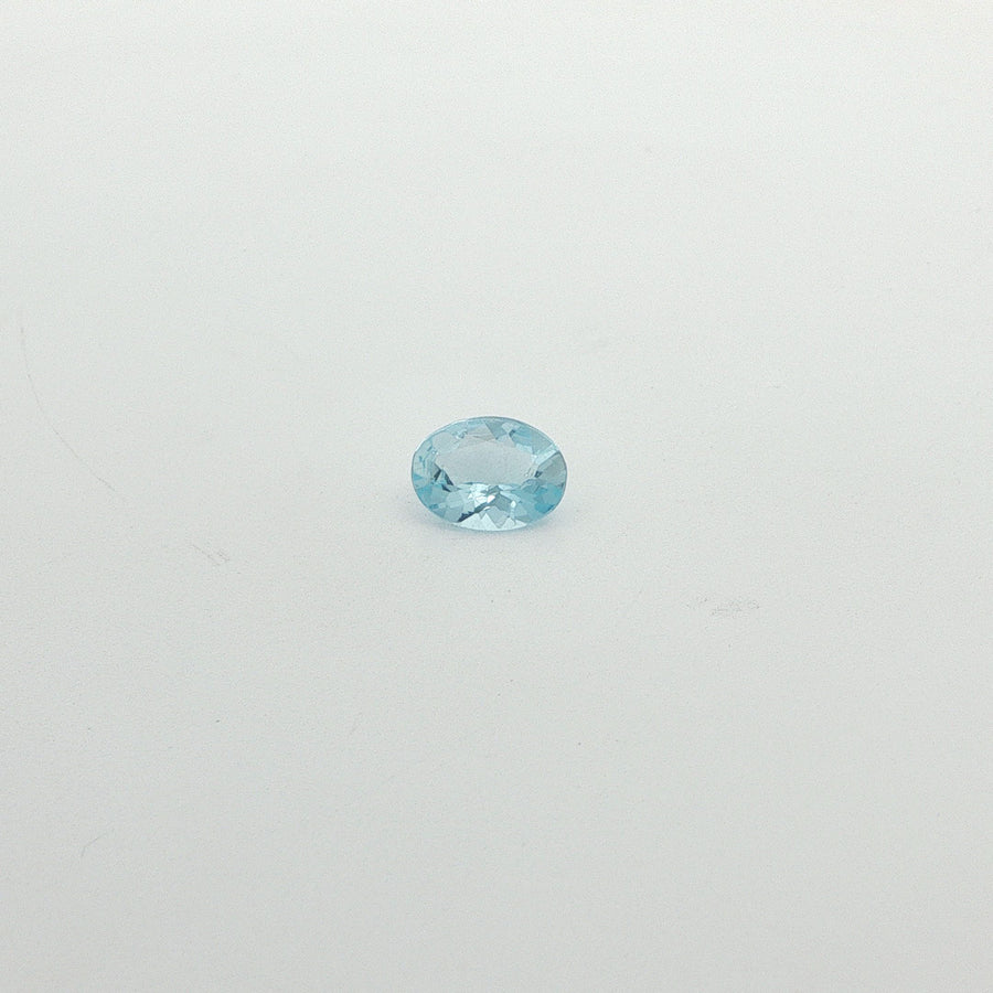 Oval Blue Aquamarine 0.84ct loose gemstone