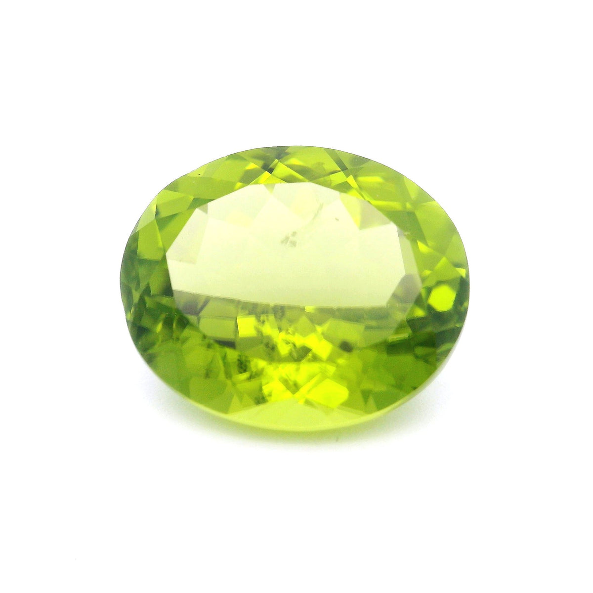 Oval Green Peridot 7.46ct loose gemstone