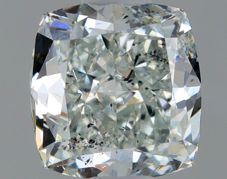 Cushion Light Green Natural Diamond 0.74ct SI2 loose diamond