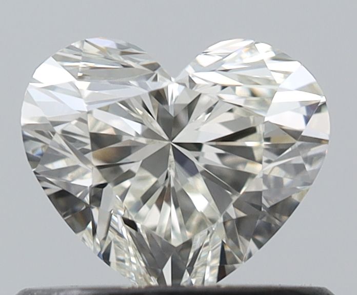 Heart Natural Diamond 0.51ct H IF