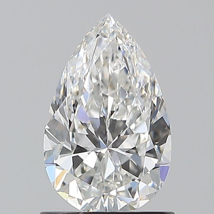 Pear Natural Diamond 1.01ct F VS1