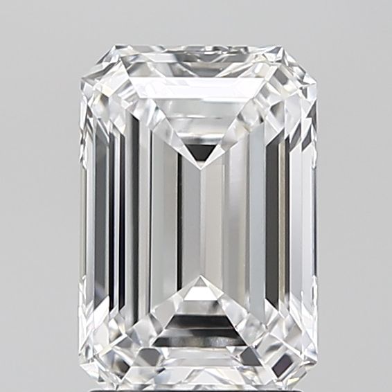 Emerald Lab-Grown Diamond 2.09ct D IF