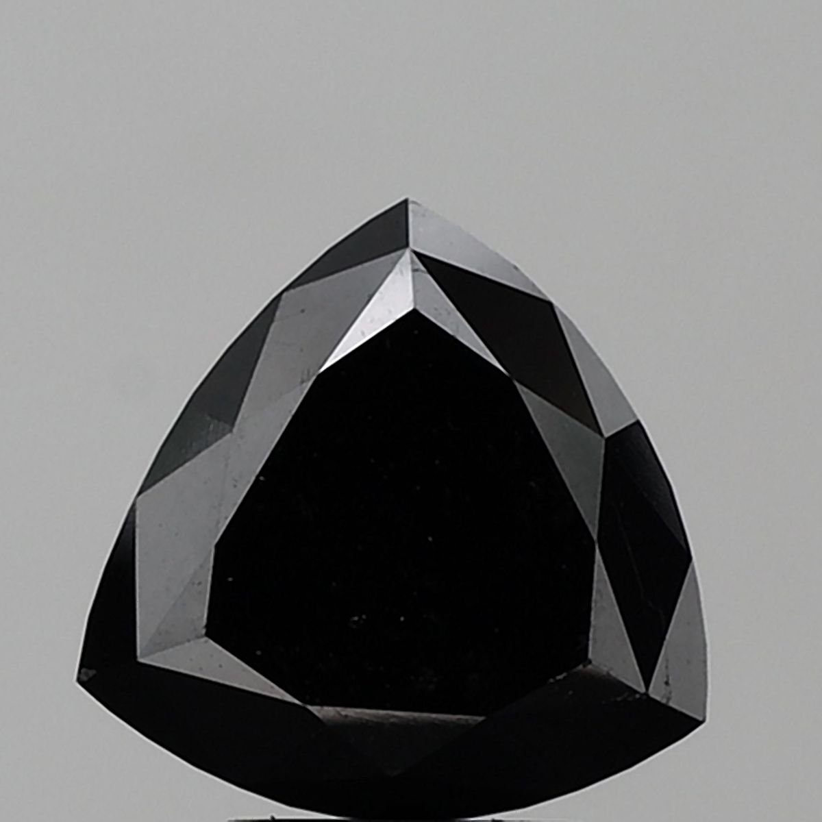 Trilliant Fancy Black Natural Diamond 2.74ct VS1 loose diamond