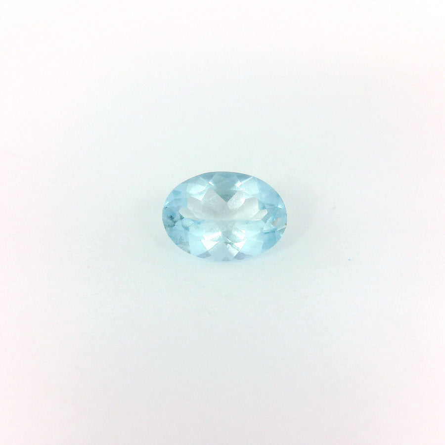 Oval Blue Aquamarine 0.62ct loose gemstone