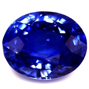 Oval Blue Sapphire 2.96ct loose gemstone