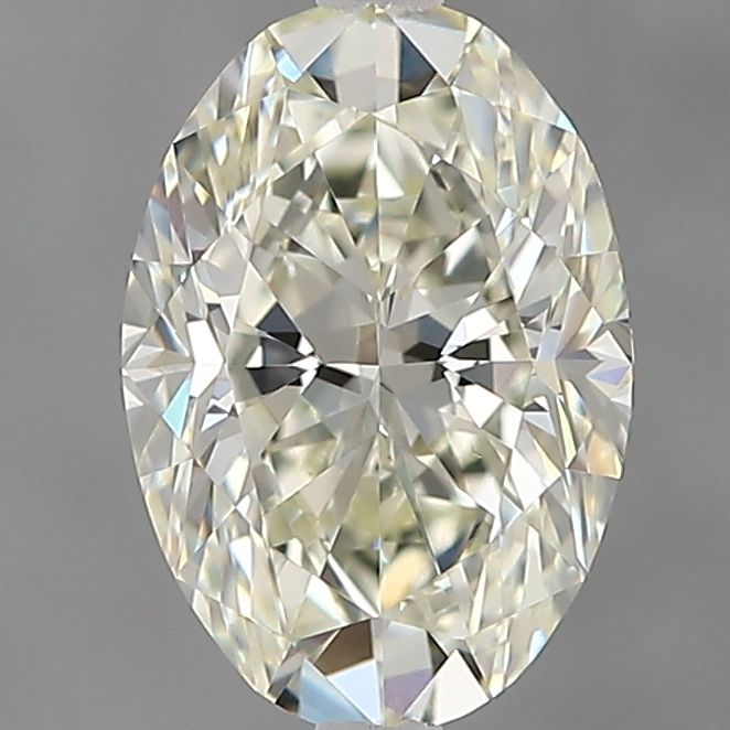 Oval Natural Diamond 0.90ct J VVS2