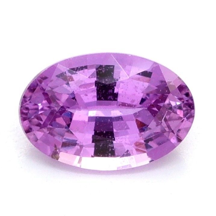 Oval Purple Sapphire 0.53ct loose gemstone