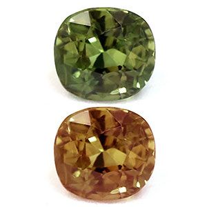 Cushion Green Alexandrite 0.54ct loose gemstone