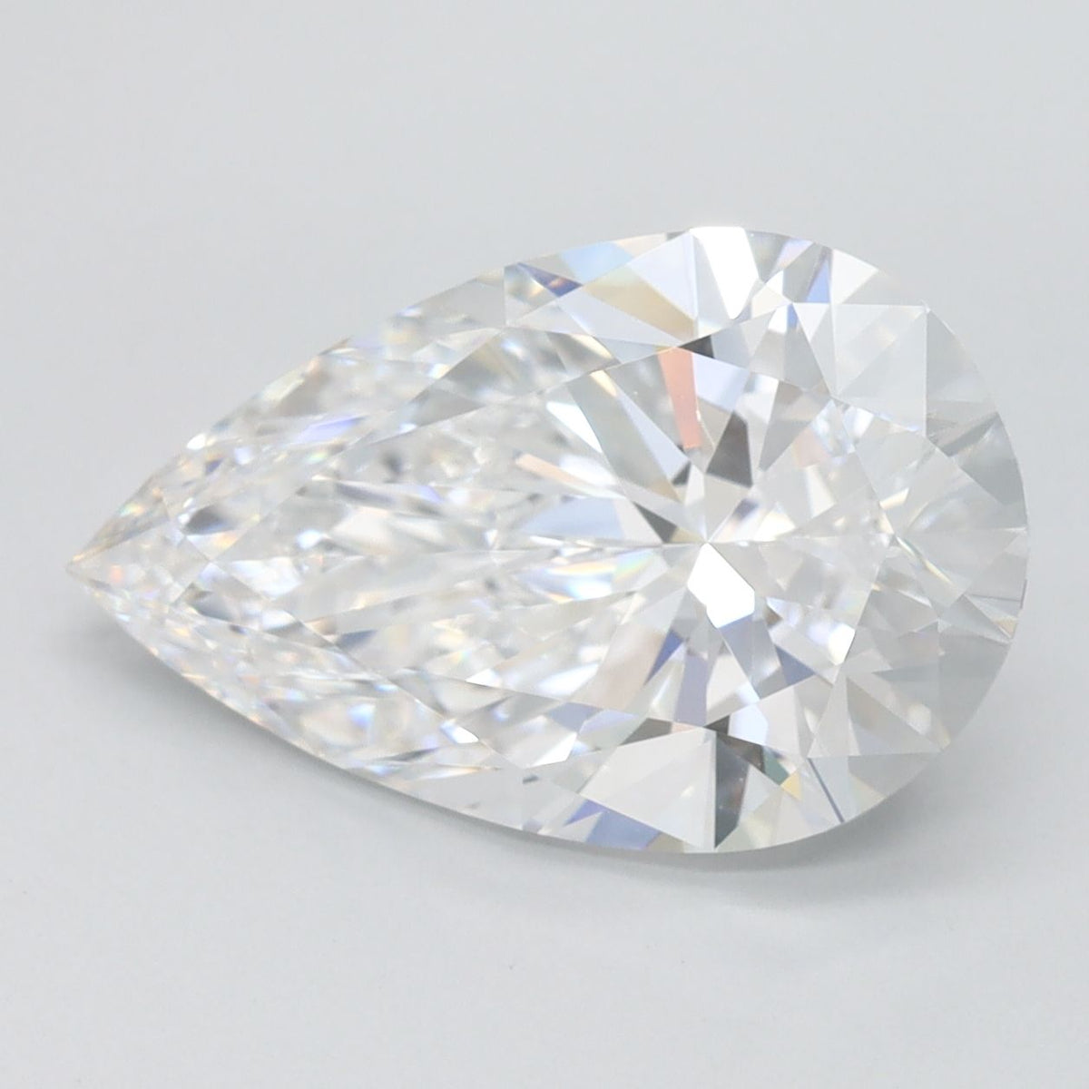 Pear Lab-Grown Diamond 3.30ct D VVS1