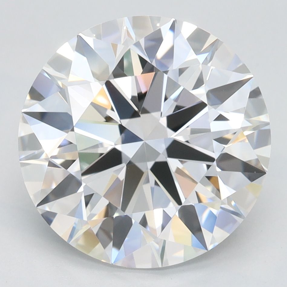 Round Lab-Grown Diamond 3.64ct D IF