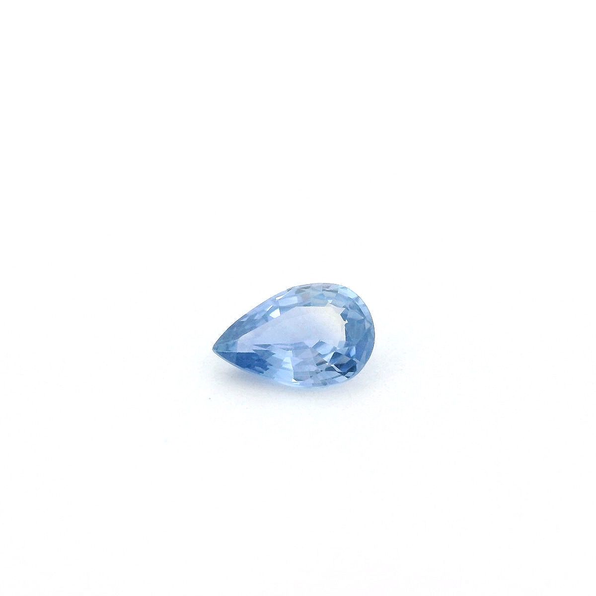Pear Blue Sapphire 0.63ct loose gemstone